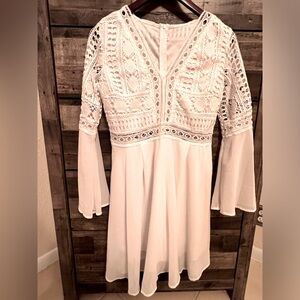 Vintage Crochet BOHO Dress-NWOT-Size Medium